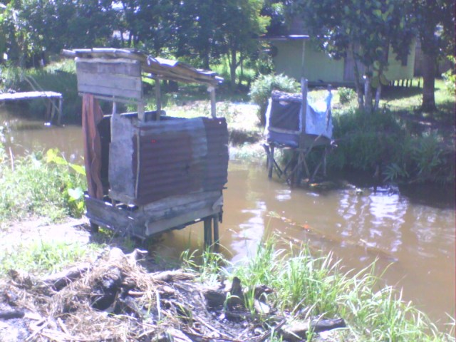 WC cemplung di Handil Rambai Tiga