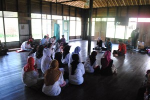 relawan kelurahan pulau kupang