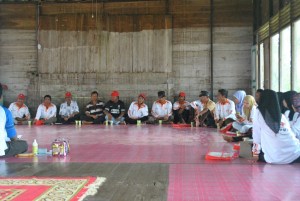 relawan kelurahan pulau kupang