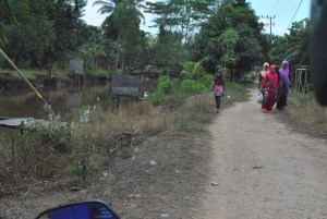 perjalanan untuk monev di Pulau Kupang