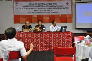 Diskusi Kapasitas Organisasi PMI 